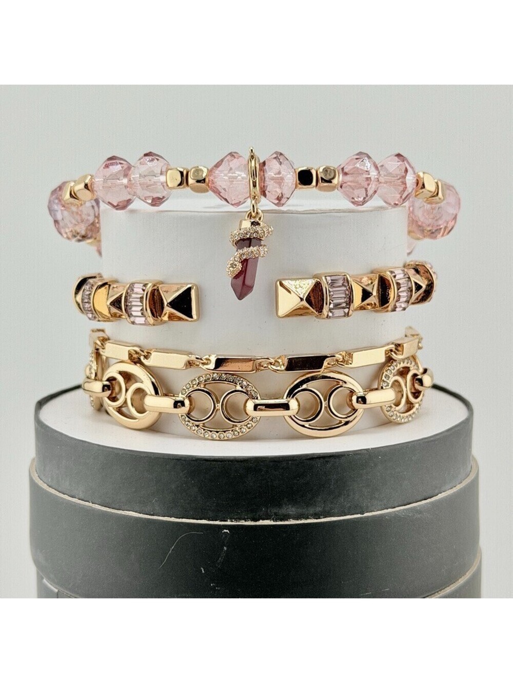 Bomb Party Halloween Stacks RARE UNICORN ST75520 on Yellow Gold Snake